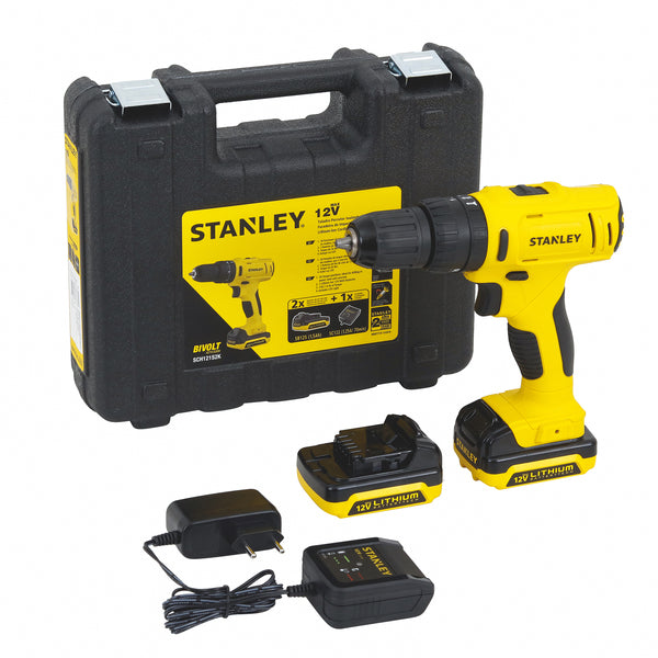 Stanley 12V SCH12S2K SCH12V SCH12V SCH12S CONDUCTOR 2 BATERIAS + MUCHA 3/8 "